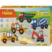 Preview Hama Construction Vehicles 4000 Bead Set, 5 Designs