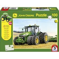 Preview John Deere 8270R Twin Tyre Tractor 100 piece Jigsaw with SIKU Model Tractor