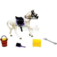 Preview Saddle Pals White Hannoverian Mare