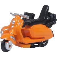 Preview Scooter with Sidecar - Orange