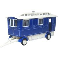 Showmans Caravan - Blue / Cream