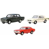 Preview Ford Cortina 3 Car Set (Mk1/2/3)