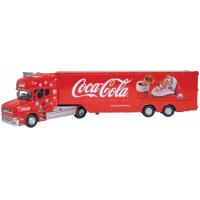 Preview Scania T Cab Box Trailer - Coca Cola Christmas Truck New Livery