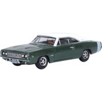 Preview Dodge Charger 1968 - Racing Green/White