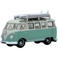 Preview VW T1 Samba Bus - Turquoise Blue/White