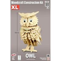 Preview X-Large Owl Woodcraft Construction Kit