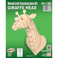 Preview Giraffe Head Woodcraft Construction Kit