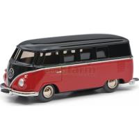 Preview VW T1 Micro Racer Bus - Red / Black