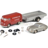 Preview VW T1 with Trailer and Porsche 356 Construction kit