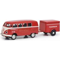 Preview VW T1c Bus and Trailer - Feuerwehr