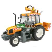 Preview Renault Ergos 100 Tractor with Side Mower