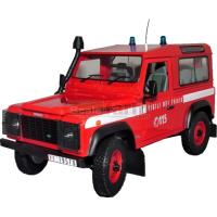 Preview Land Rover Defender 90 Italian Fire 'Vigili Del Fuoco Italiani'