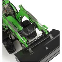 Preview Deutz Fahr 6150.4 TTV Tractor with Front Loader - Standard Green - Image 2