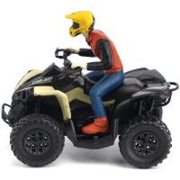 Preview CAN-AM Renegade X XC 1000R Quad with Figure - Black/Yellow - Image 1
