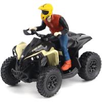 CAN-AM Renegade X XC 1000R Quad with Figure - Black/Yellow