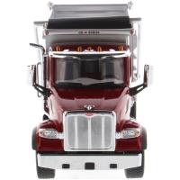 Preview Peterbilt Model 567 SFFA with OX Stampede Dump Truck - Red - Image 2