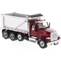 Preview Peterbilt Model 567 SFFA with OX Stampede Dump Truck - Red