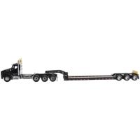 Preview Kenworth T880 SBFA Daycab Tridem Tractor with Trail King TK120 HDG Lowboy Trailer - Image 1