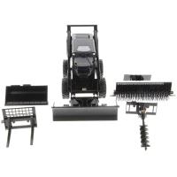 Preview CAT 272D3 Skid Steer Loader Snow Blade - Black - Image 2