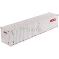 Preview 40' Dry Goods Sea Container - OOCL (White)
