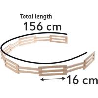 Preview Wooden Corral Fence 132cm - Image 2