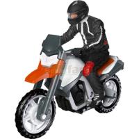 Preview Motorcycle with driver
