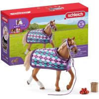 Preview English Thoroughbred with Blanket and Accessories - Image 1