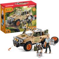 Preview Jungle Rescue 4x4 Vehicle, Ranger, Chimpanzee and Accessories - Image 1